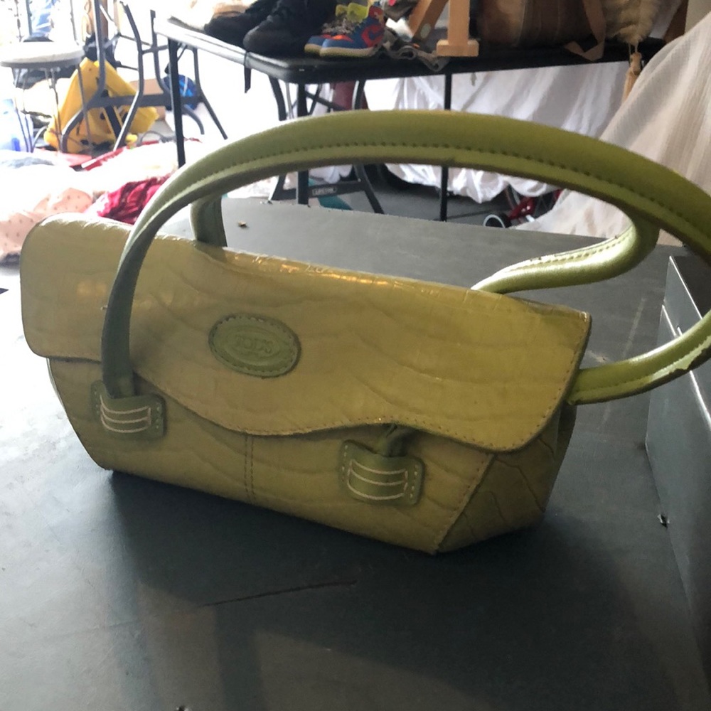 Tod’s light green purse